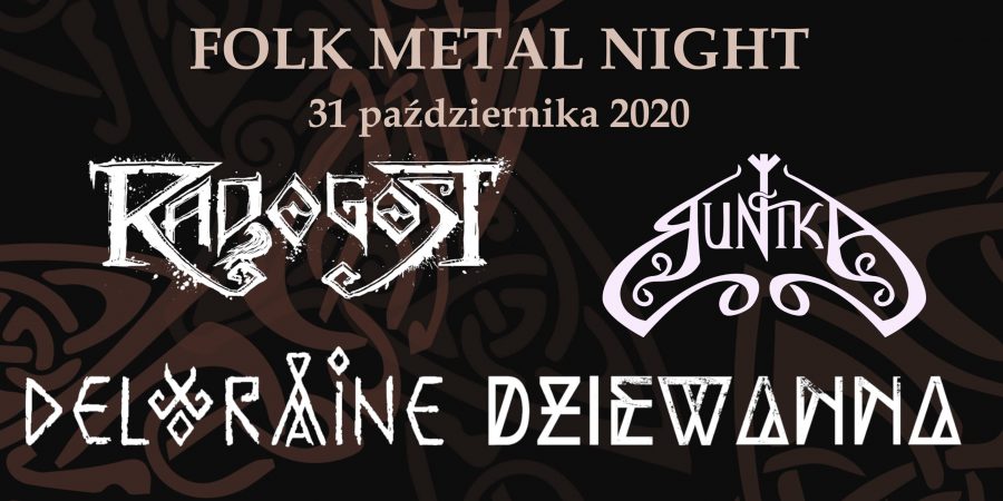 Uwaga: Koncert przeniesiony – Folk Metal Night Dziady