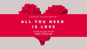 Koncert Walentynkowy "All You Need Is Love" @ STARY KLASZTOR | Wrocław | Dolnośląskie | Polska